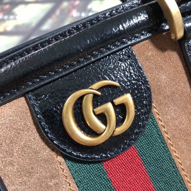 Gucci高仿專櫃女包 516459 古馳托特包 古奇BELLE系列手袋 Gucci中號手提購物袋  gqy2900